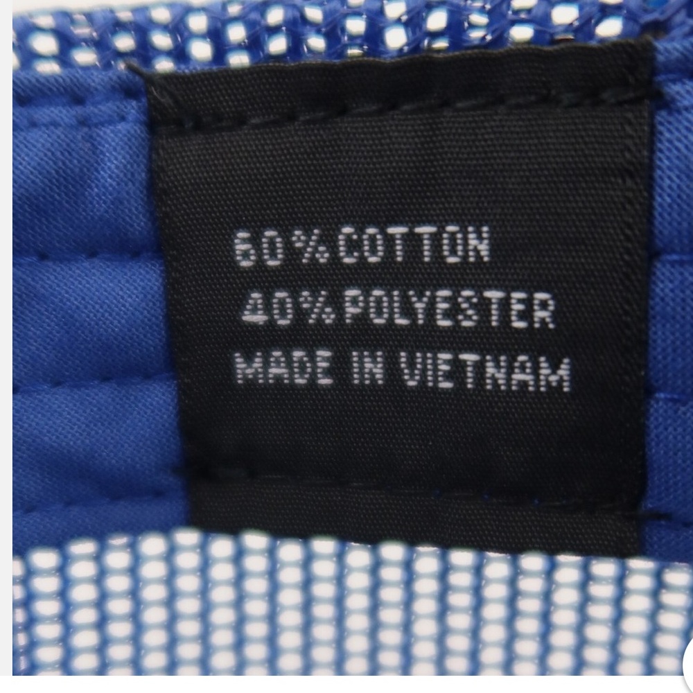 Travis Mathew Blue Mesh Tour Hat - Picture 8 of 9